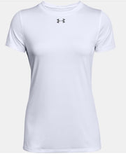 Load image into Gallery viewer, NEW ITEM - Under Armor - Locker Women&#39;s Tee - White
