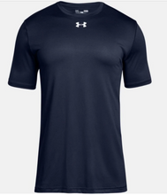 Load image into Gallery viewer, Under Armor - Locker Gym Tee - Navy, new logo

