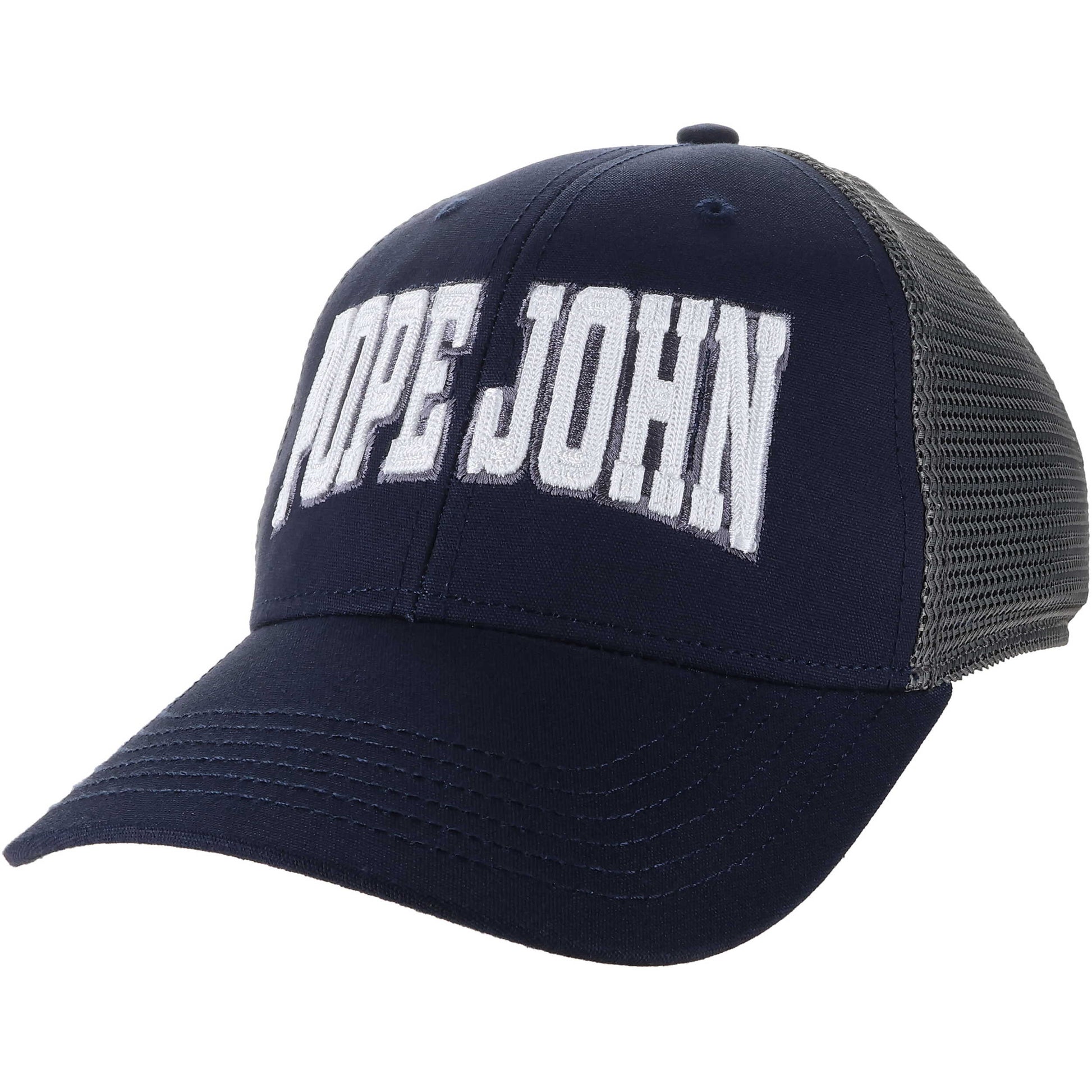 Baseball Cap - Navy and Grey - Structured Lo Pro Snapback Trucker - Legacy