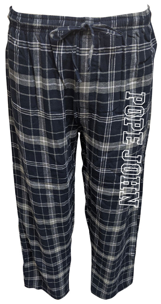 Flannel Pajama Pants - Navy Plaid - Unisex- ES Sports