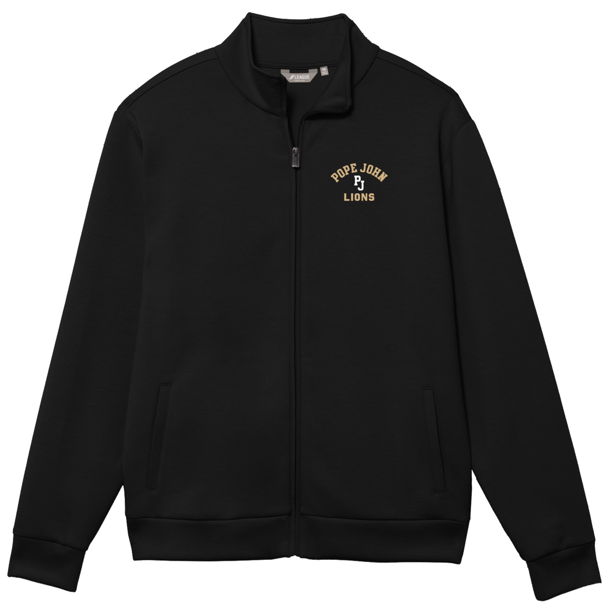 Full Zip Sweatshirt - Black - League The Monterey Collection