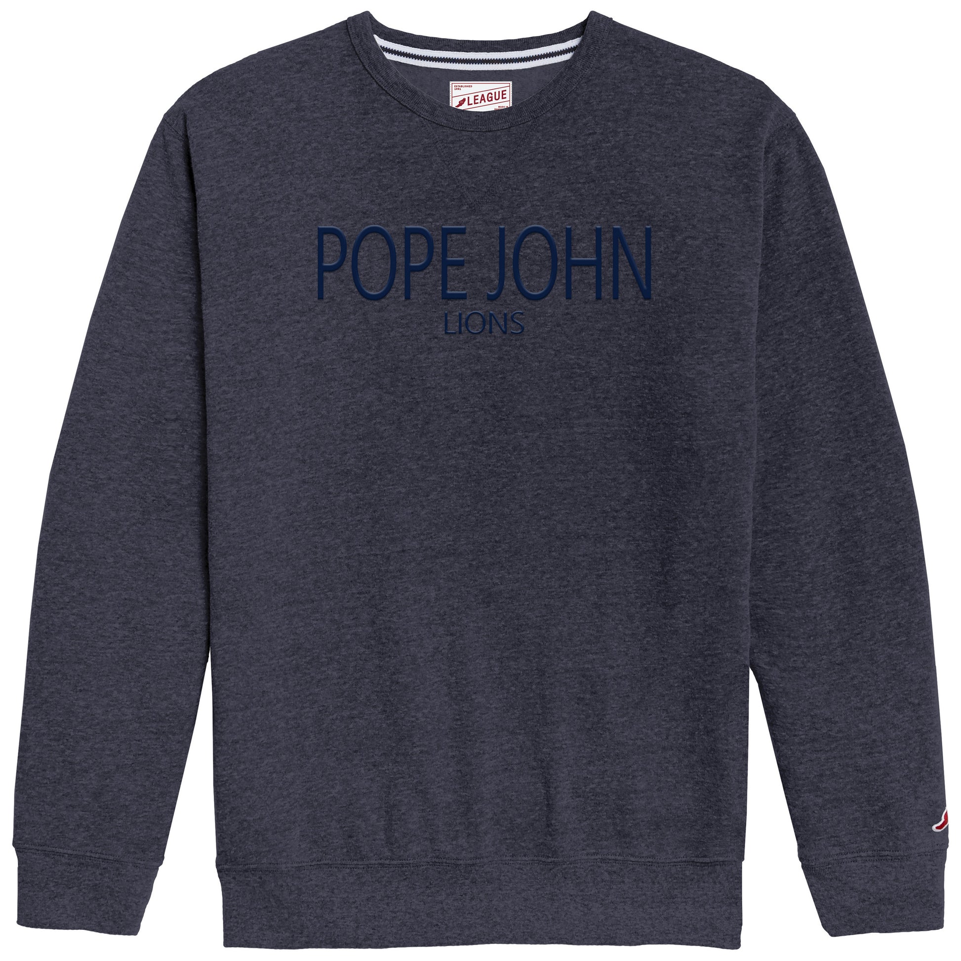 Crew Sweatshirt- Navy - League Heritage Collection
