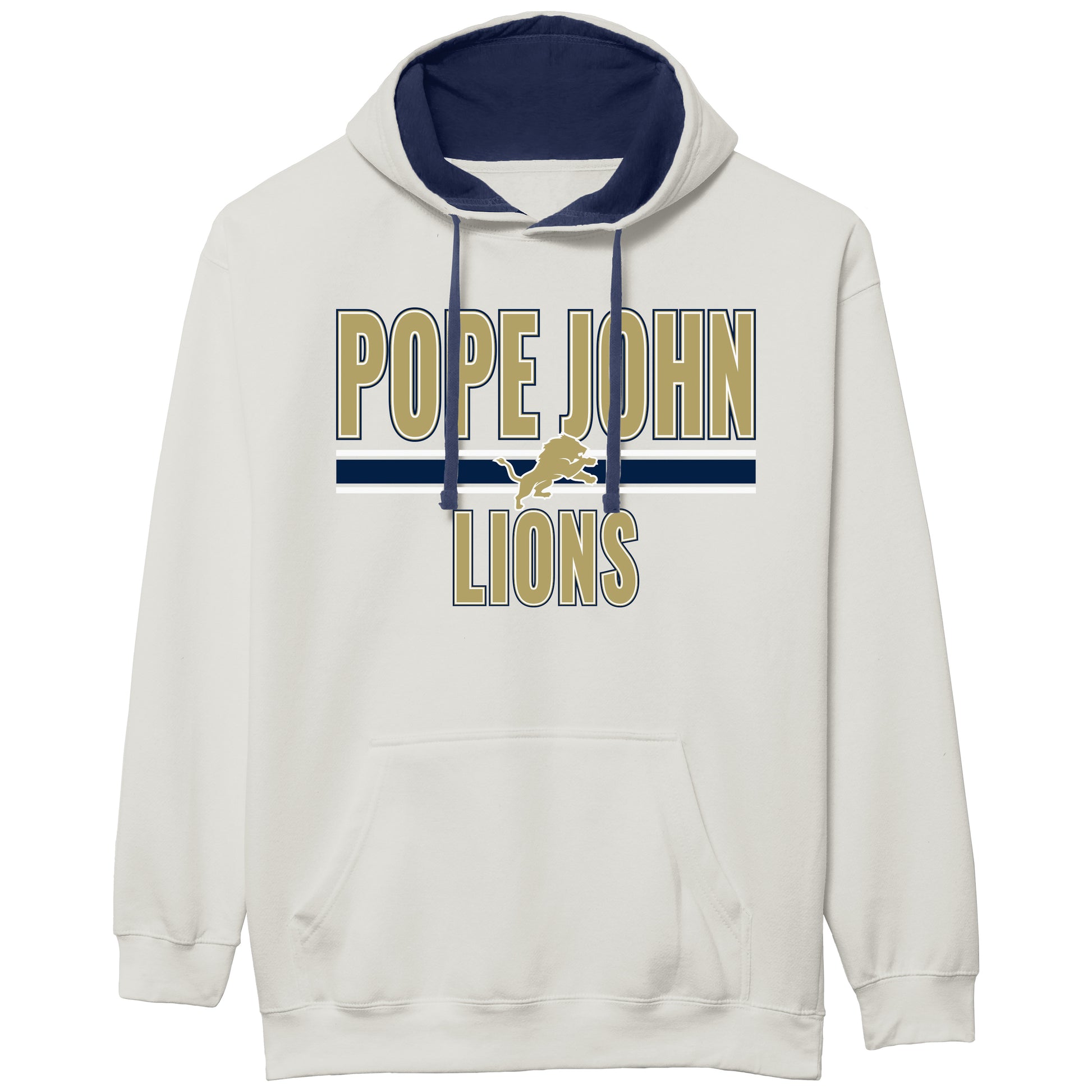 Hooded Sweatshirt - Vintage White - League Ouray Benchmark Collection