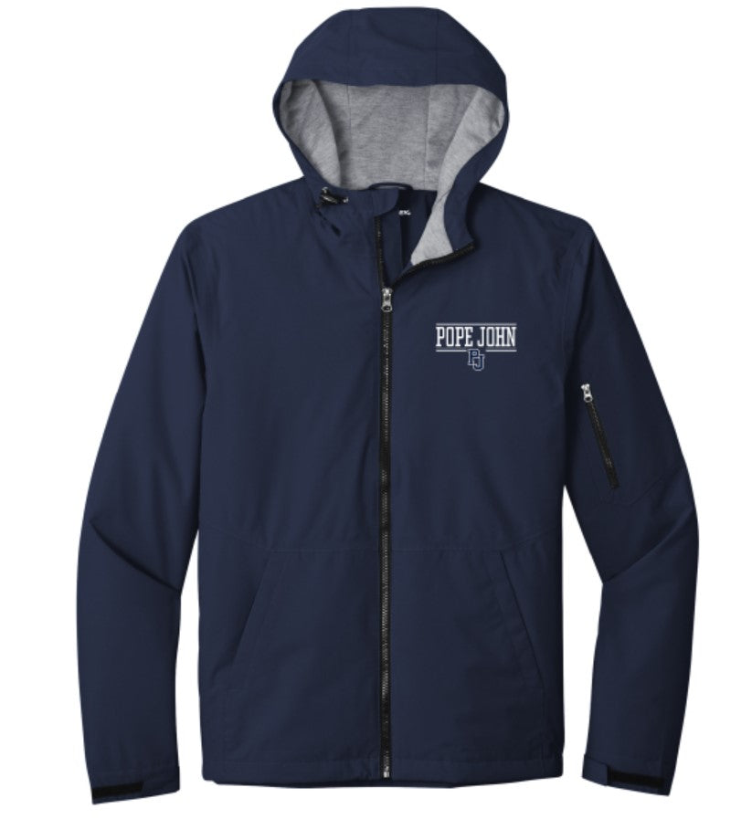 Full Zip Waterproof Insulated Jacket- Unisex - Navy - ES Sports