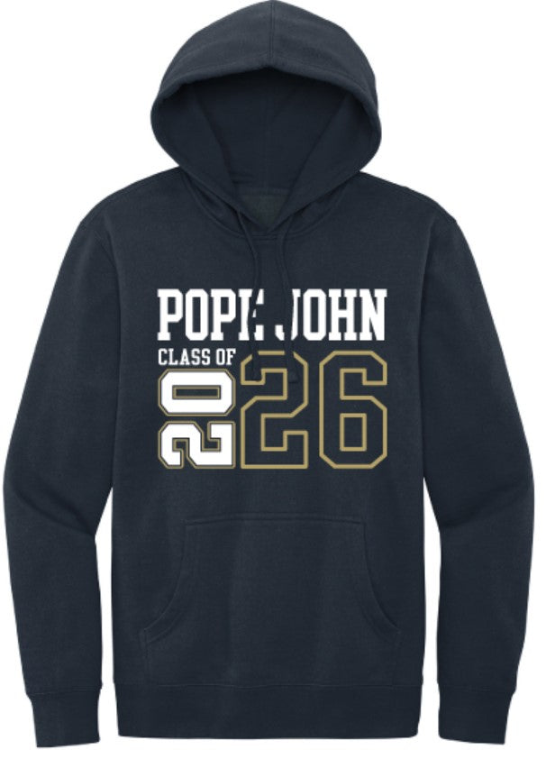 CLASS OF 2026- Choose Crew, Hoodie or Tee - Navy - ES Sports