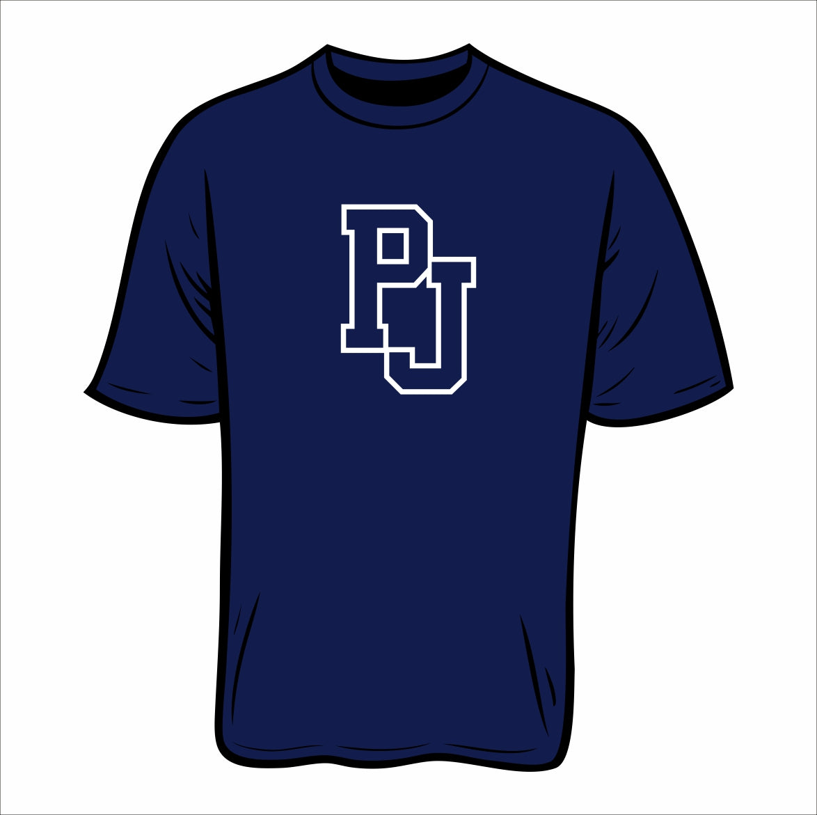 Gym Uniform Unisex S/S Tee  'Team Tech'- Navy - Under Armour
