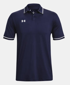 NEW ITEM - Under Armour - Men's Tipped Polo Short Sleeve Shirt- Navy
