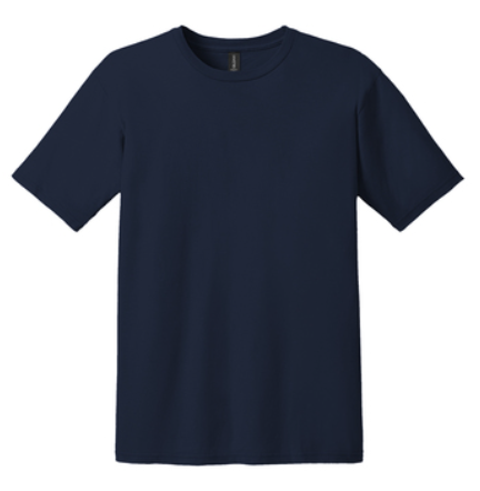 CLEARANCE- Senior 2025 Tee - White & Navy - Short Sleeve Tee - Gildan Unisex