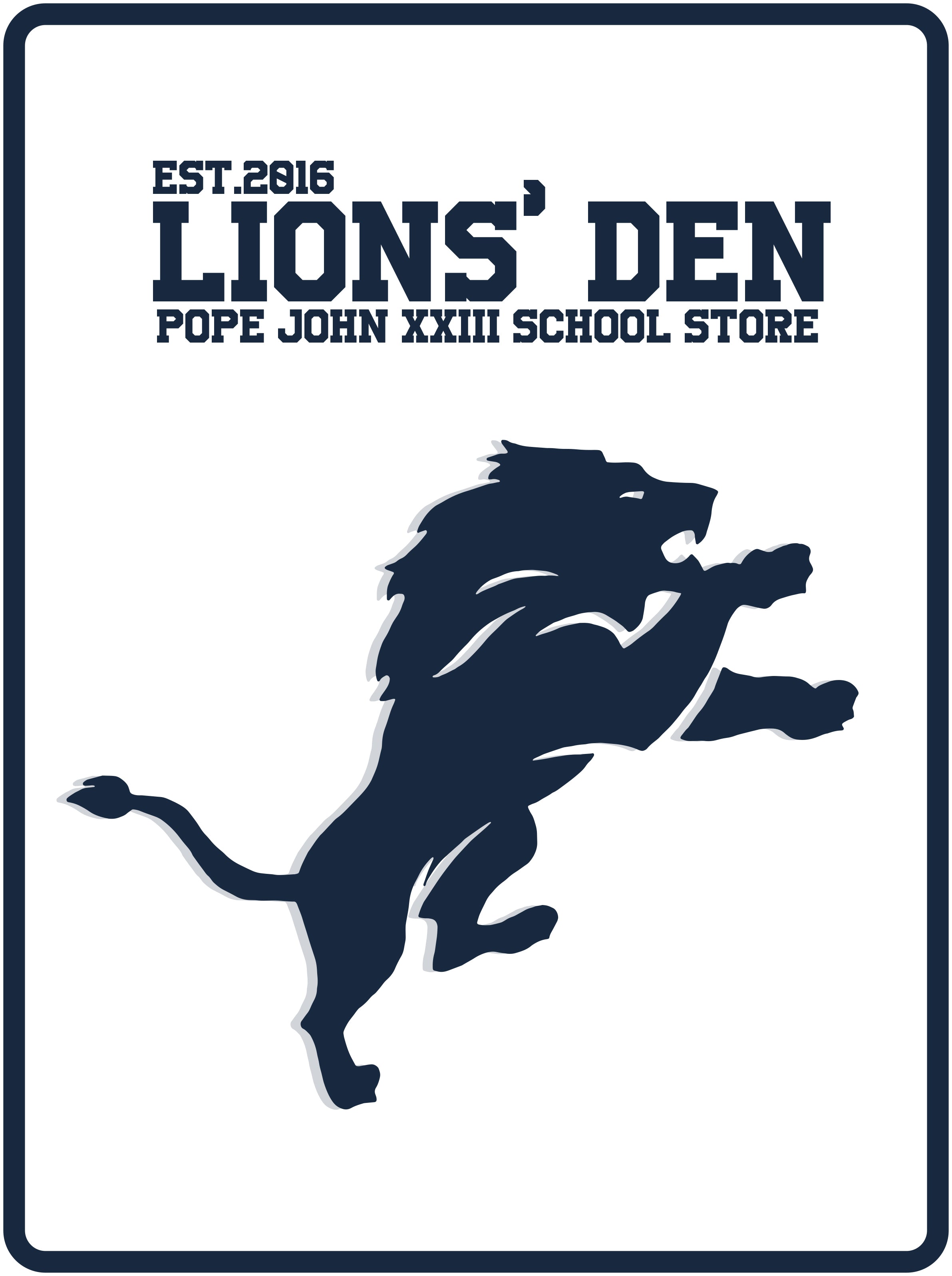 Pope John HS Football Performance Hoodie Drip Design - White