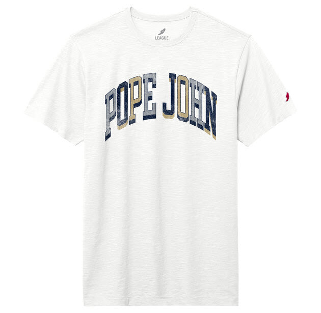 Short Sleeve Tee - Varsity White - League Cotton Slub Jersey Tee