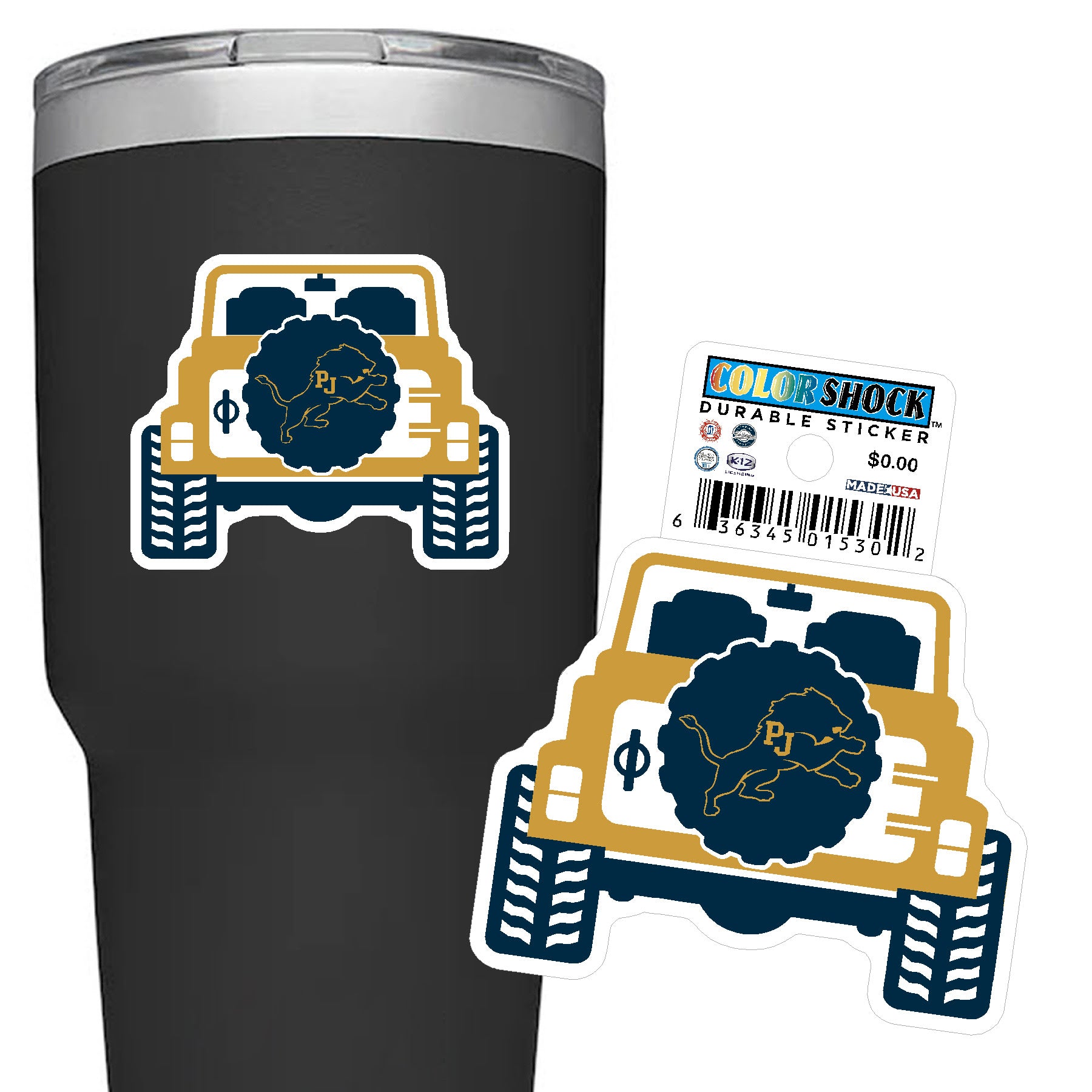 Durable Sticker - CDI - Tracks