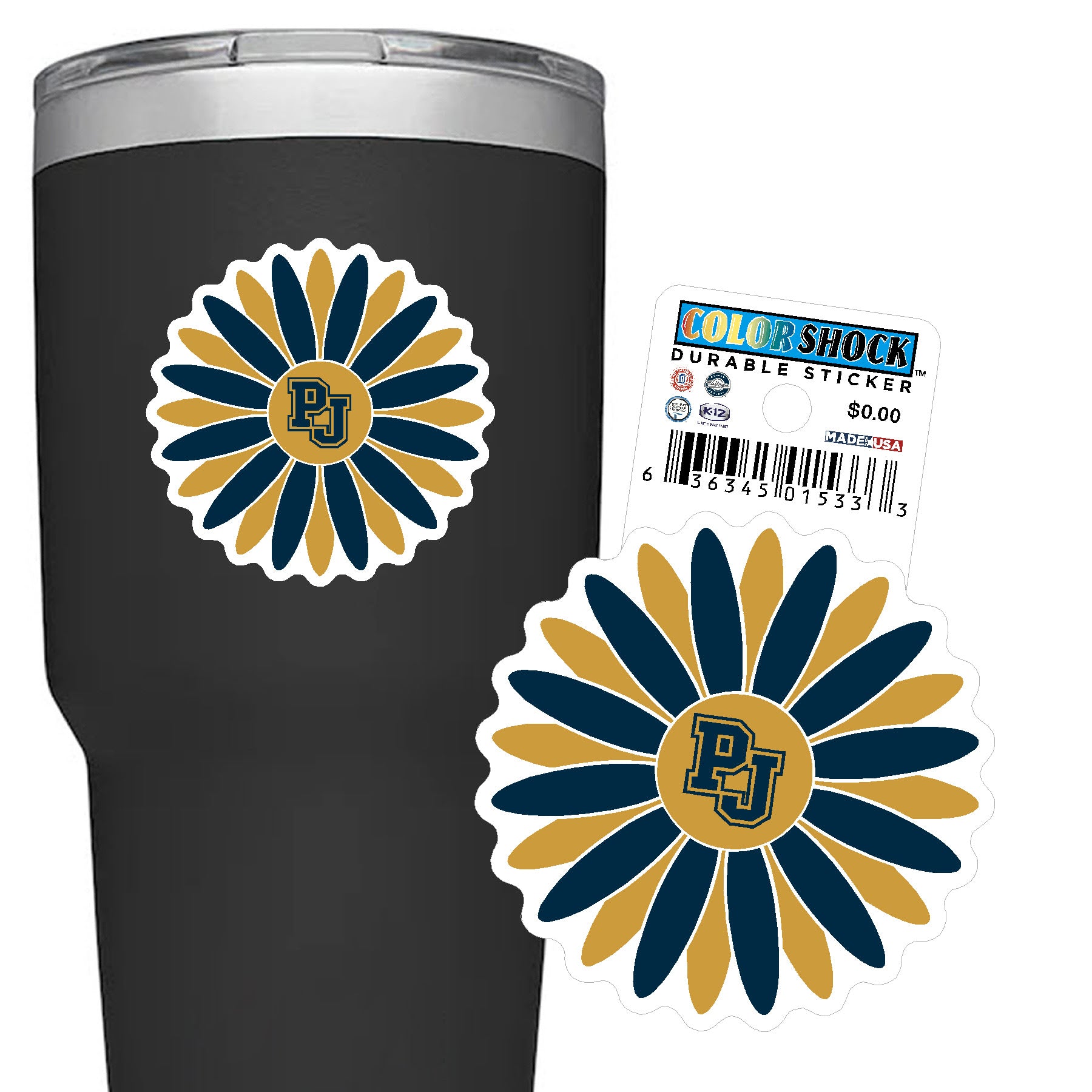 Durable Sticker - CDI - PJ Flower
