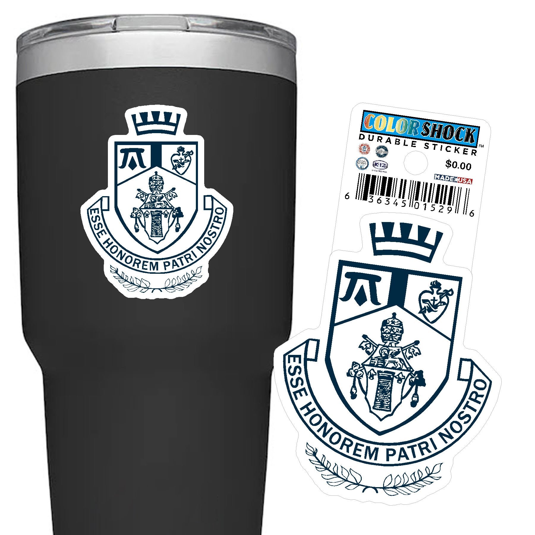 Durable Sticker - CDI -  School Crest