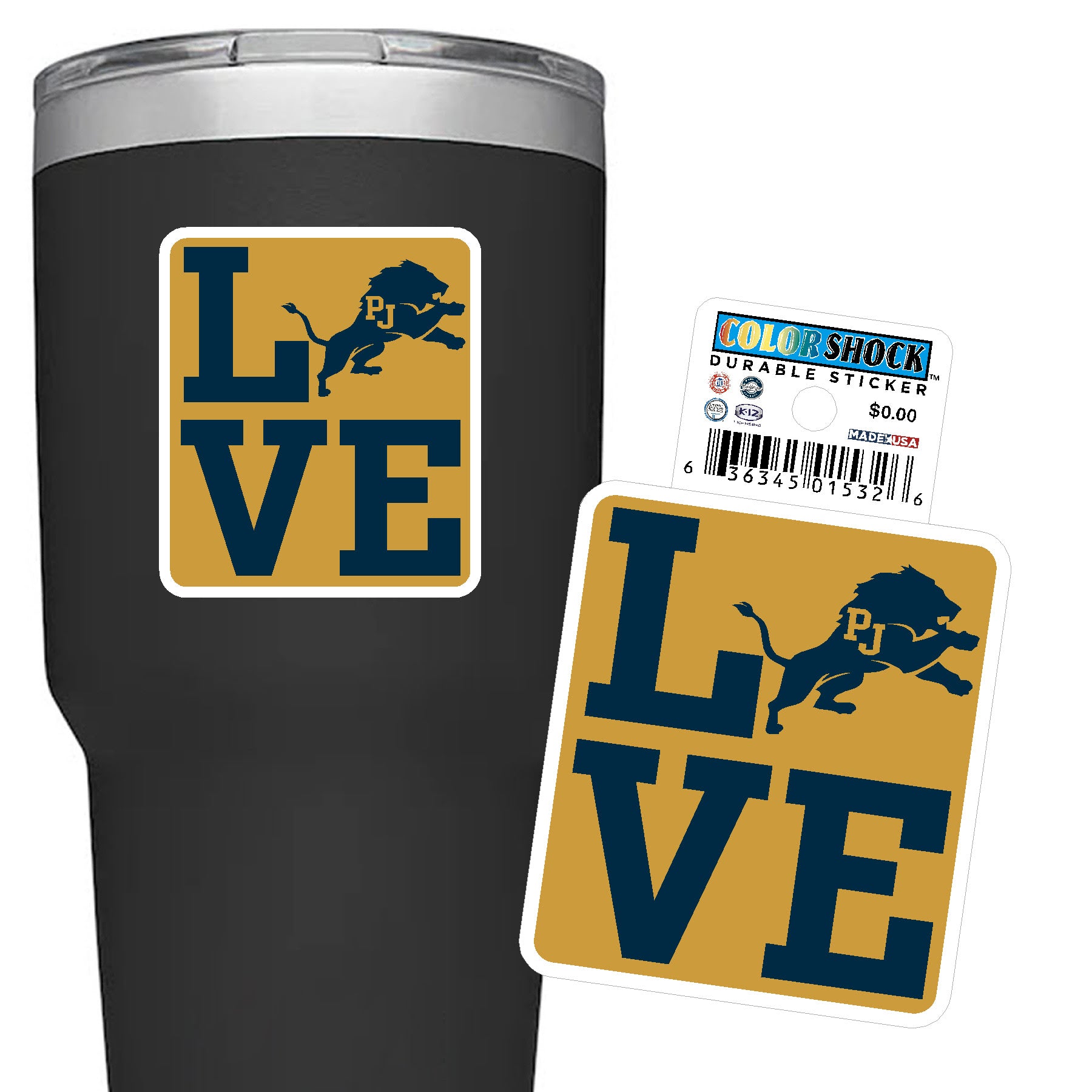 Durable Sticker - CDI - Love PJ