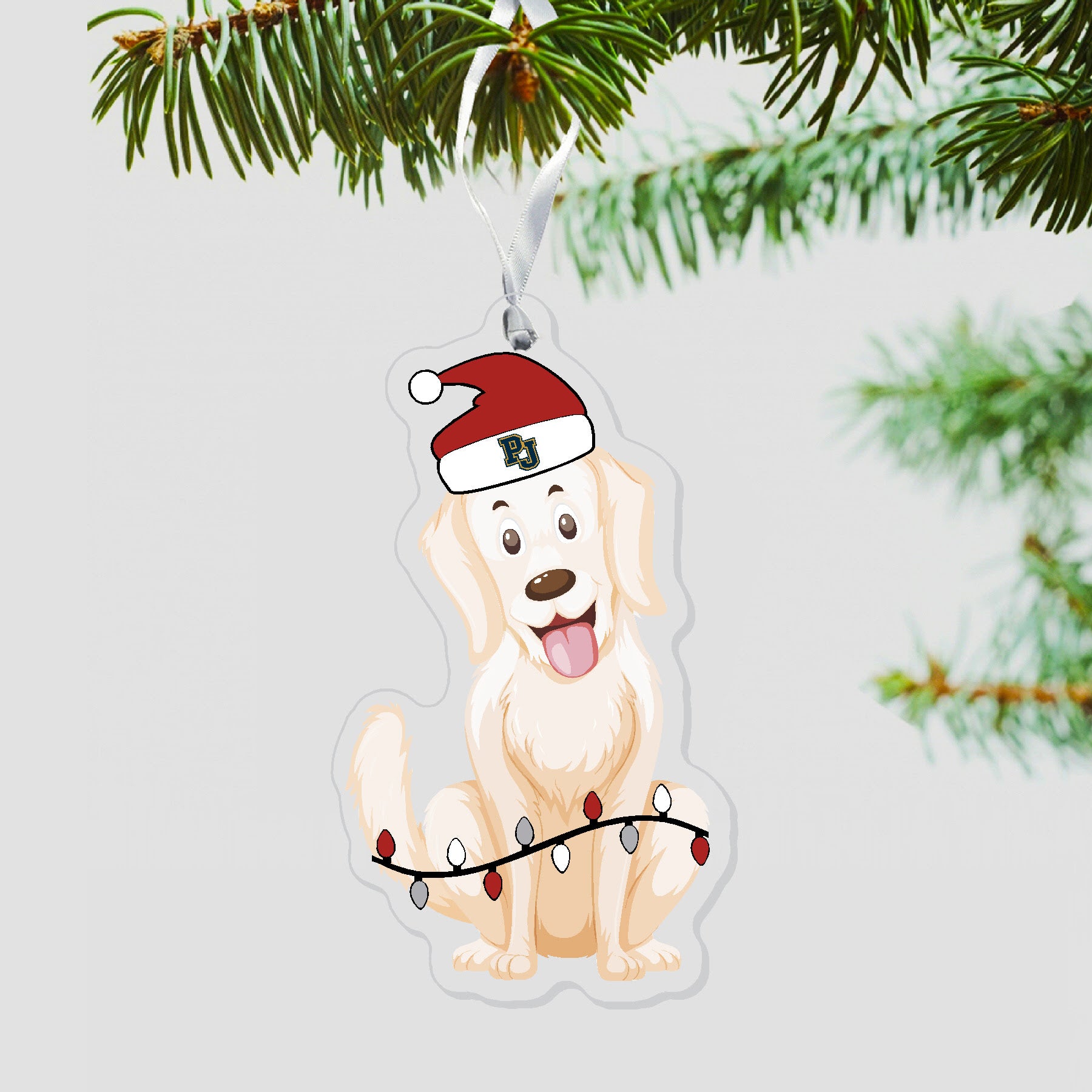 Ornament - Acrylic Golden Retriever Ornament - CDI