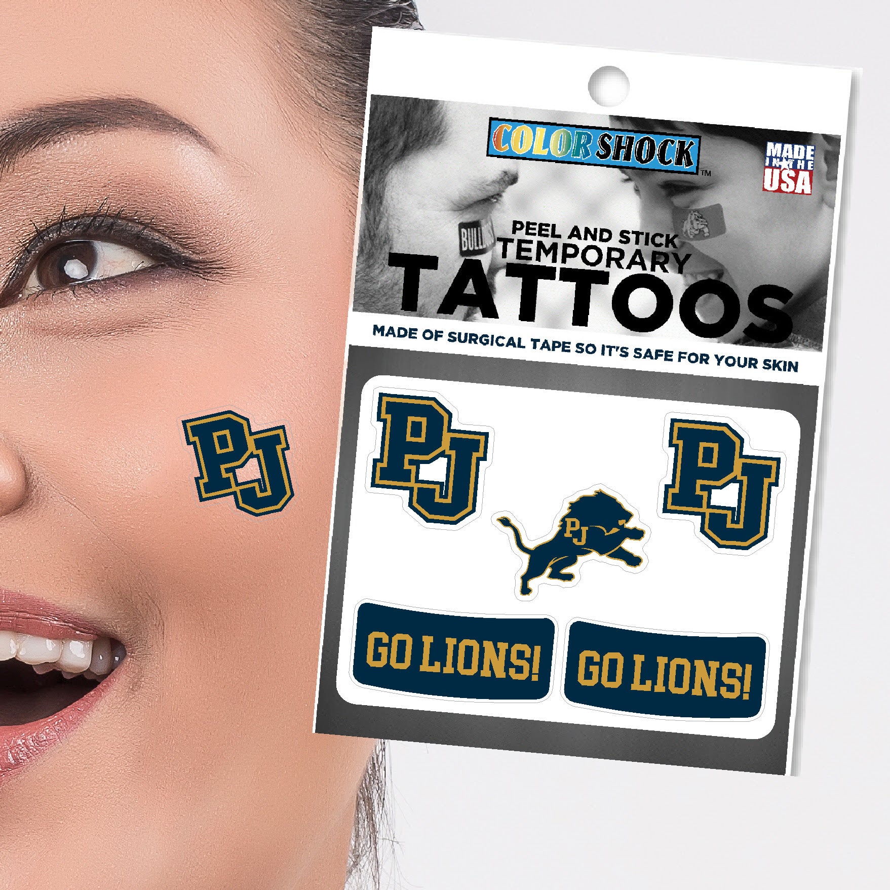 Mini Temporary Face Tattoos - Peel & Stick - Mess Free - CDI