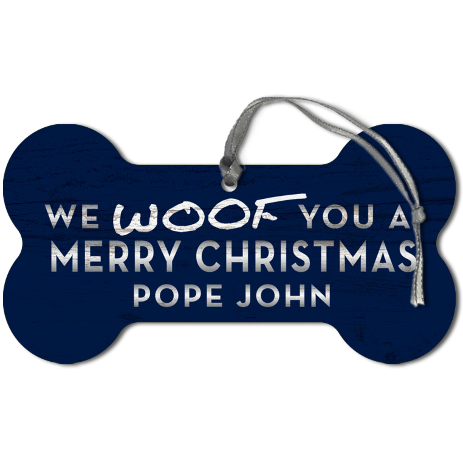 Ornament - Legacy Holiday Collection - Wood Dog Bone Ornament