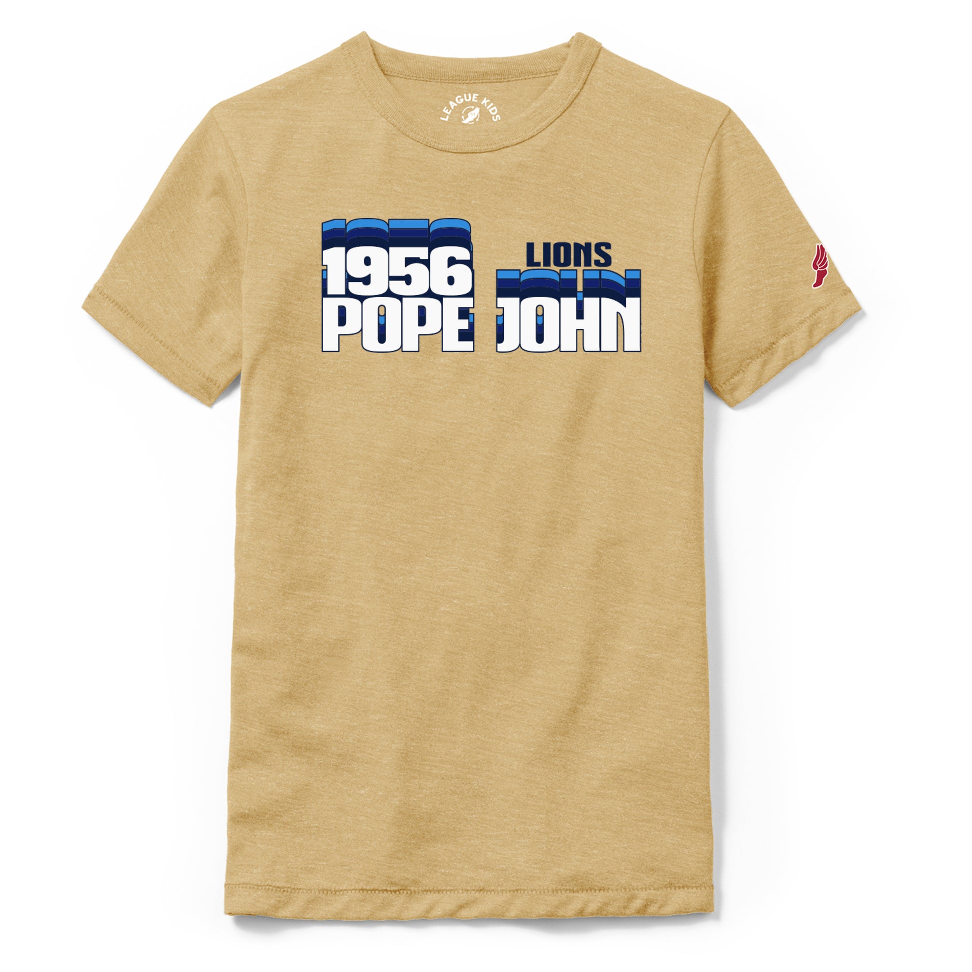 CLEARANCE - Youth Short Sleeve Tee - Gold - League Victory Falls Collection