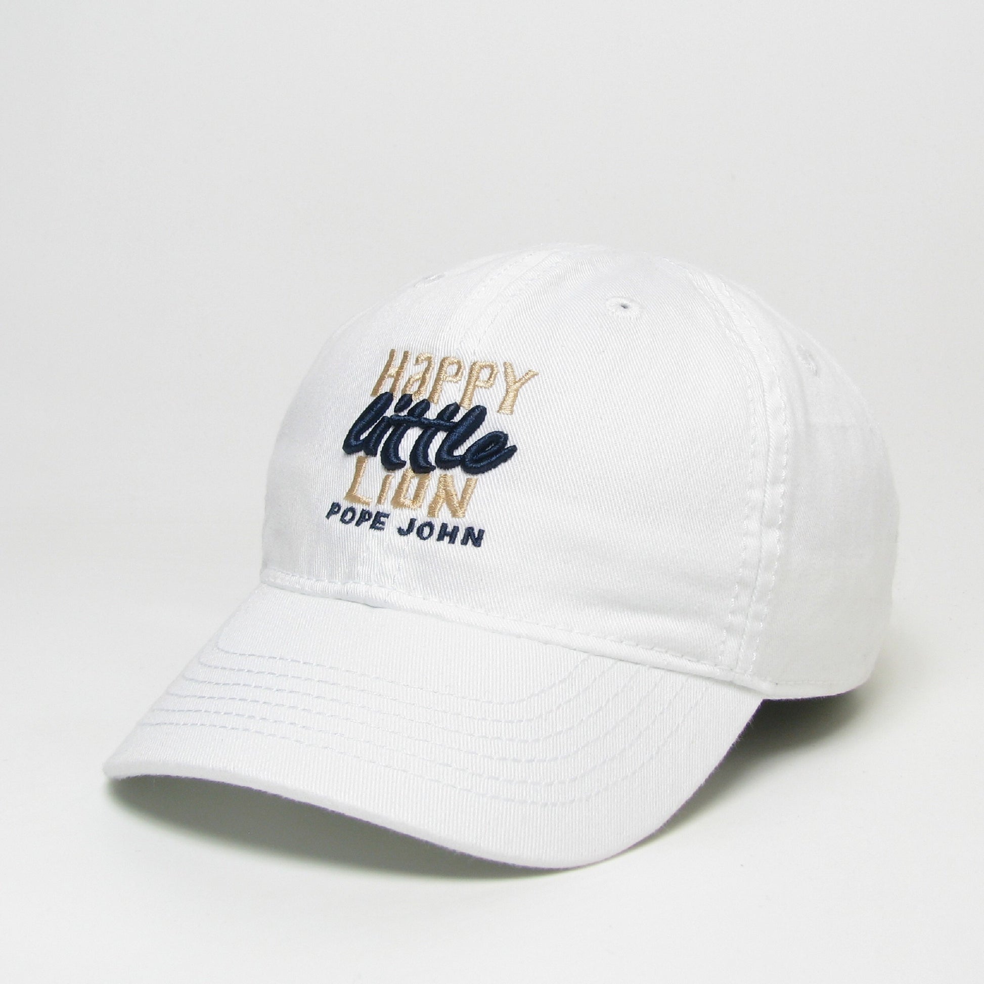 CLEARANCE - Baseball Cap - TODDLER SIZE - White - Unstructured Cotton Twill - Legacy