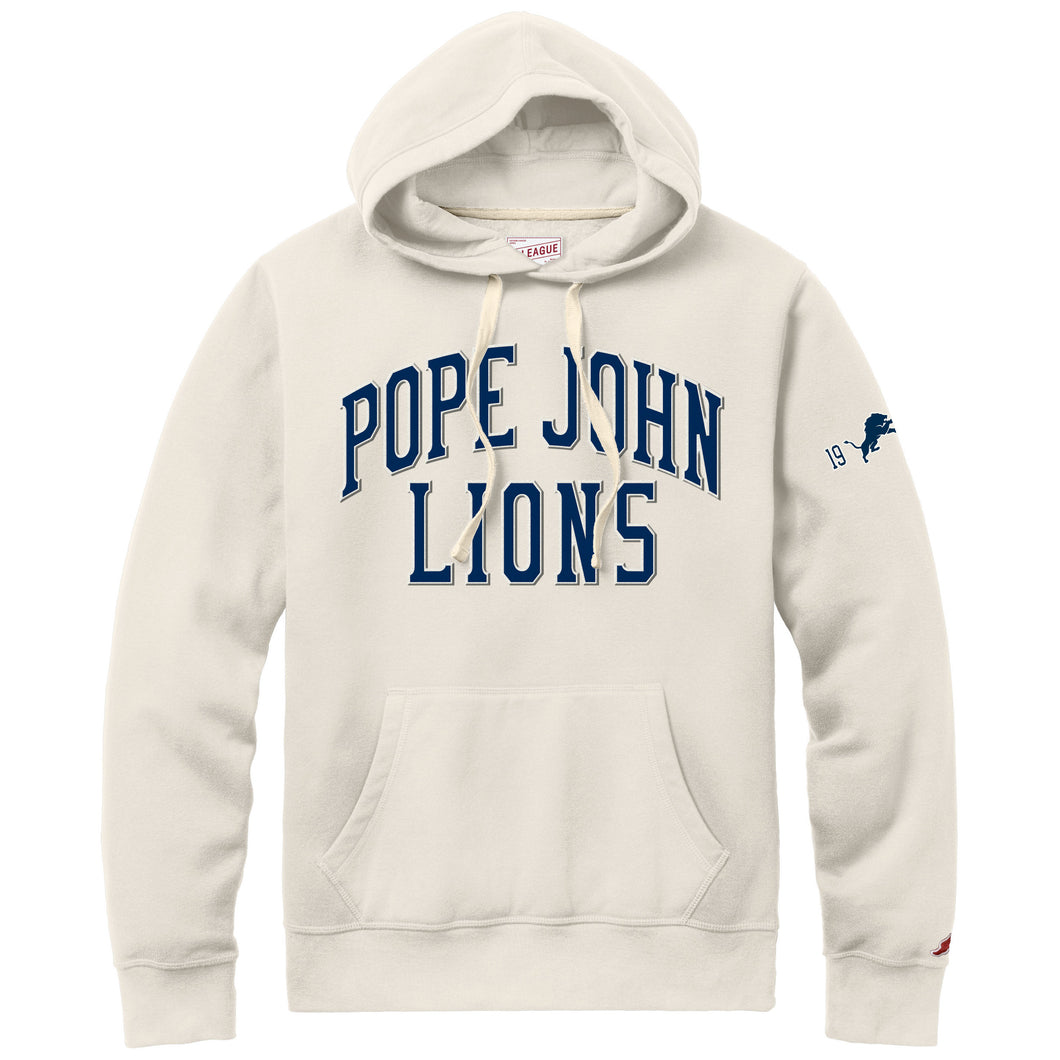 BEST SELLER IN NEW COLOR - League Stadium Collection- Hooded Sweatshirt- Oatmeal