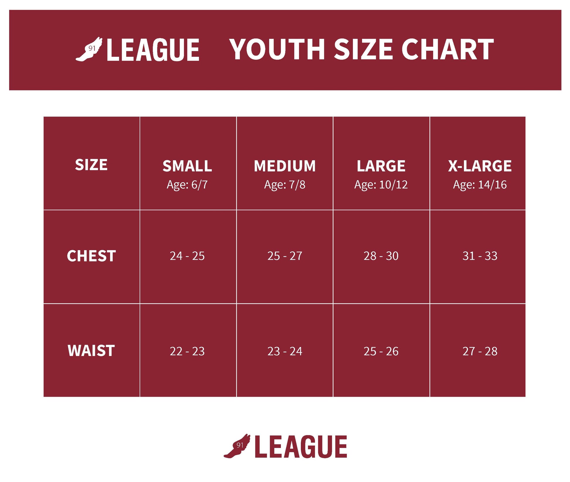Youth Full Zip Hoodie Sweatshirt - Grey - League