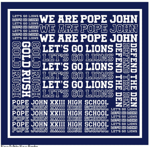 Knit Blanket- We Are Pope John
