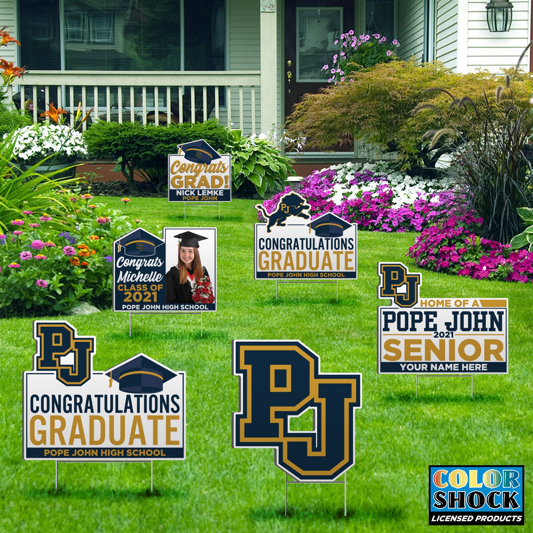Lawn Signs -  Athletics/Activities, Graduation, PJ Pride - Link To Partner Site