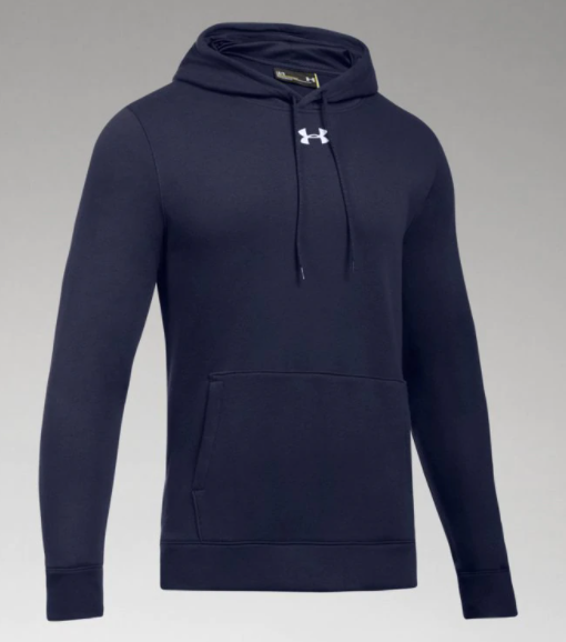 CLEARANCE - Hooded Sweatshirt - Navy - Under Armour - (Irregulars) Youth Hustle Fleece Collection